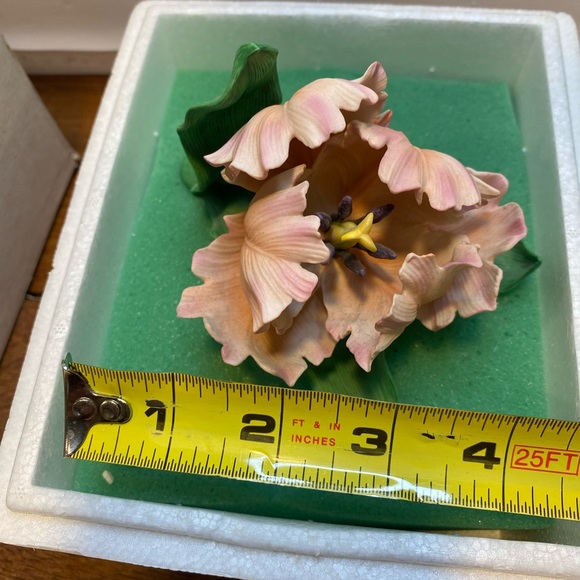 Lenox Parrot Tulip Porcelain Figurine - Retired - Picture 9 of 11